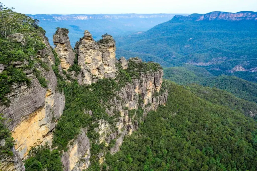 The Three Sisters rock formation in the Blue Mountains